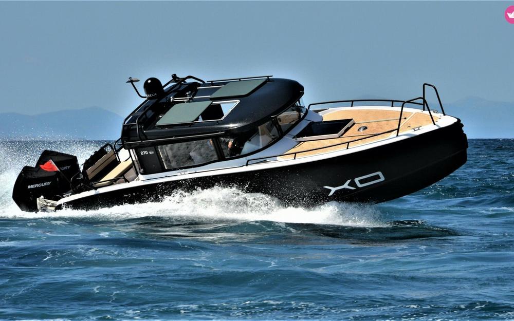 slider 15 XO Boats XO 270 RS Front Cabin